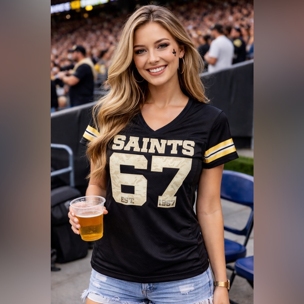 ⚜️ New Orleans SAINTS ⚜️ Jersey | Victoria’s Secret | PINK